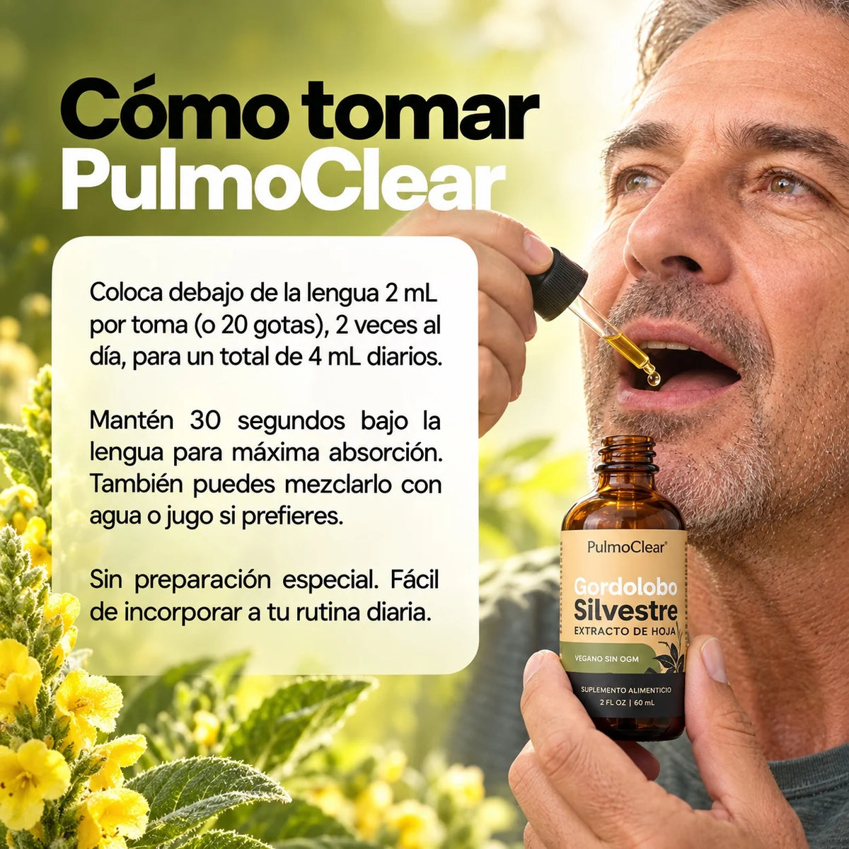 Aire Claro | Activador Mucociliar™ en gotas para fumadores y exfumadores