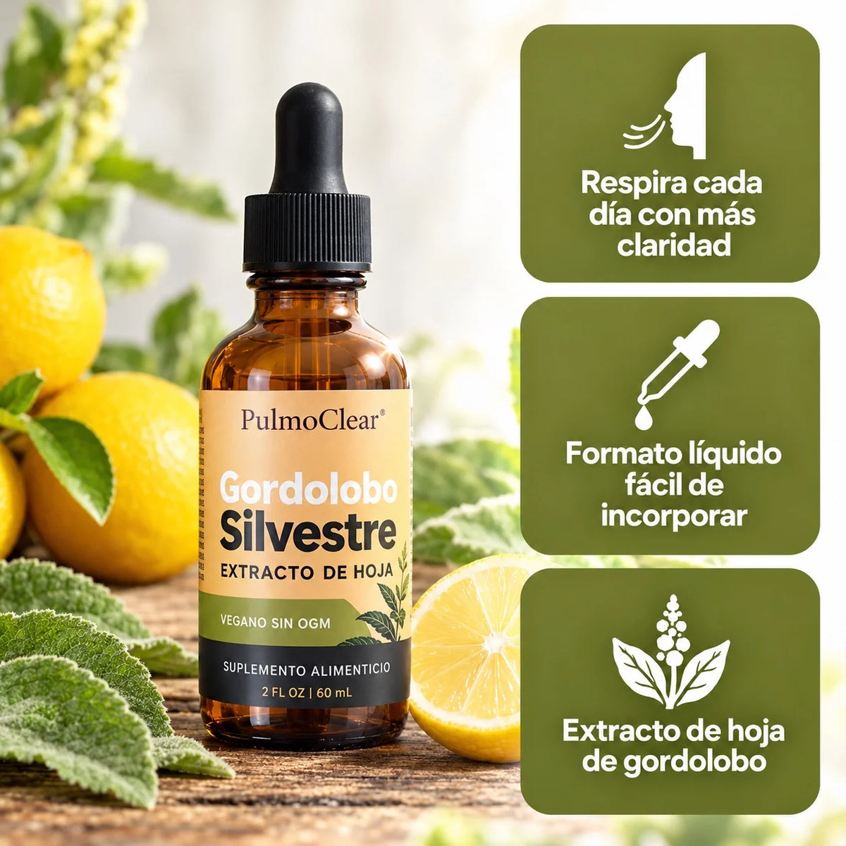 Aire Claro | Activador Mucociliar™ en gotas para fumadores y exfumadores