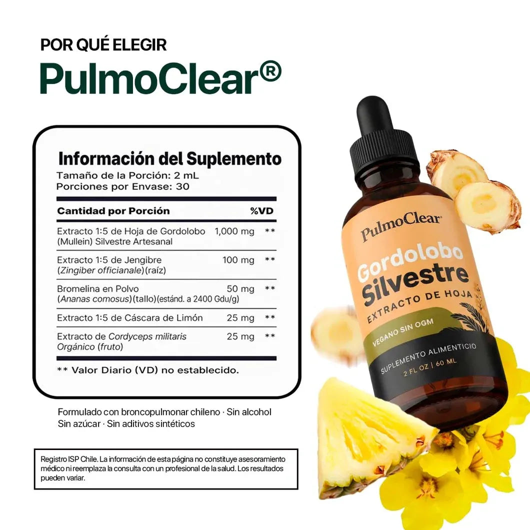 Aire Claro | Activador Mucociliar™ en gotas para fumadores y exfumadores
