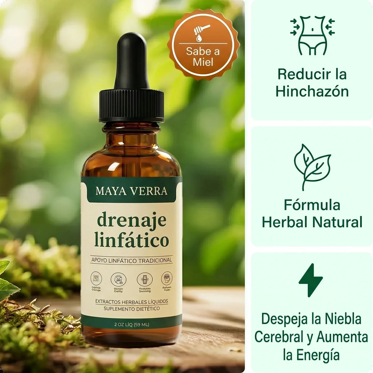 Drenaje Linfático Mayaverra - Gotas Naturales (59 ML)