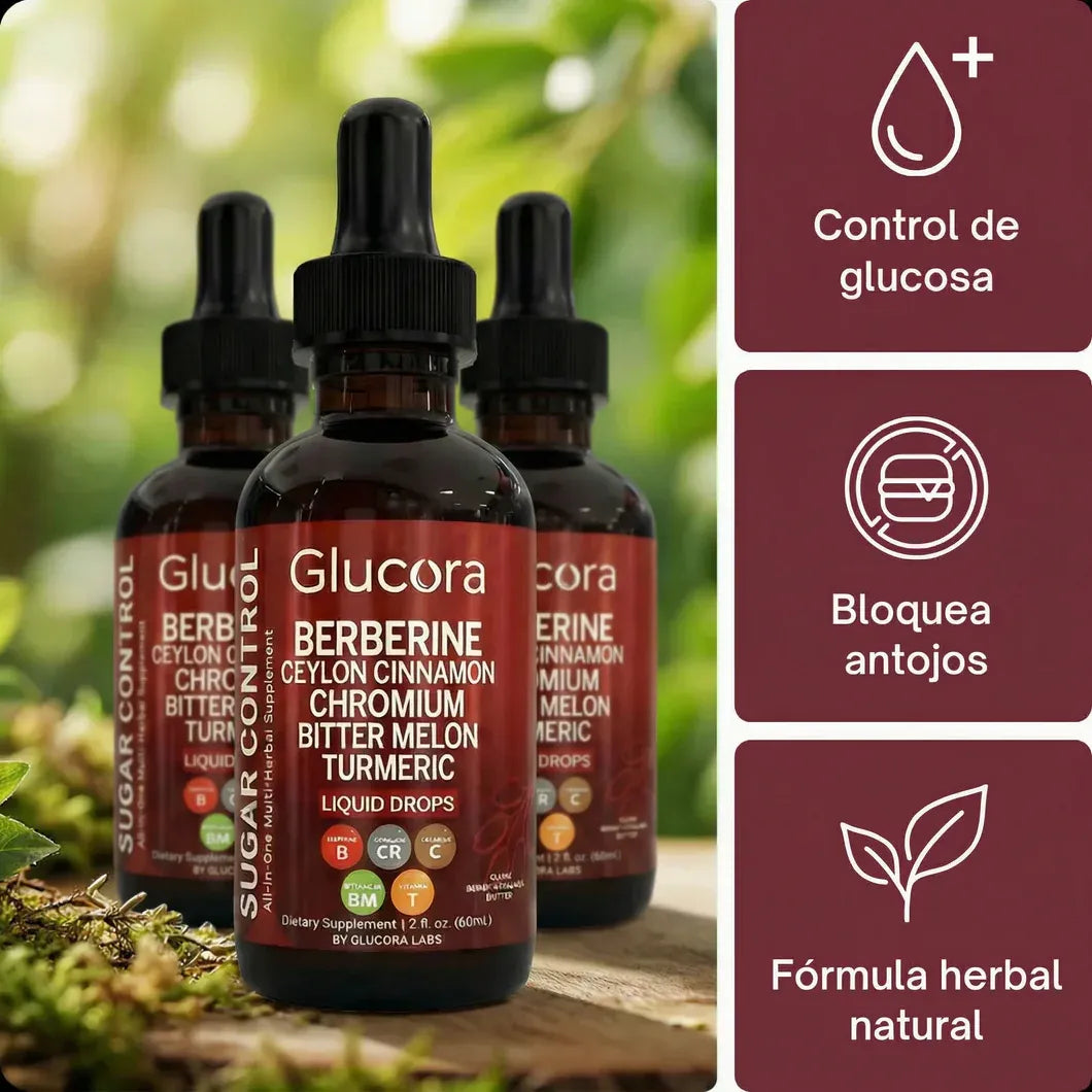 Nueva Fórmula | Apoyo Natural para la Glucosa, Energía y Antojos - 60 ML